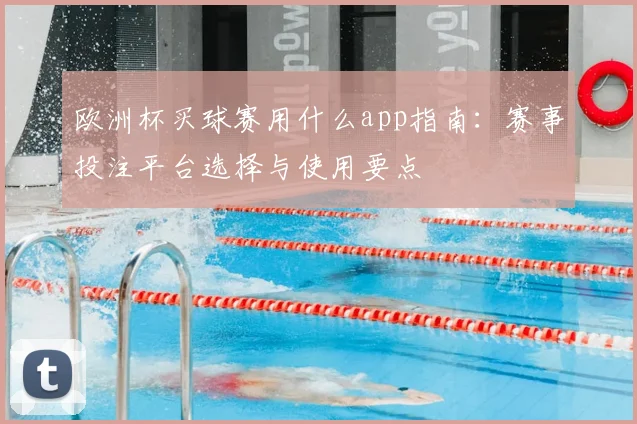欧洲杯买球赛用什么app指南:赛事投注平台选择与使用要点